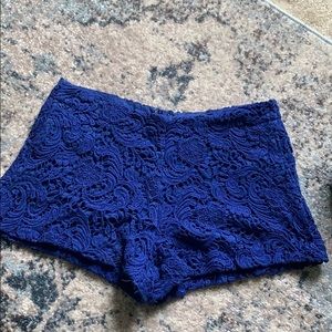 Lace shorts